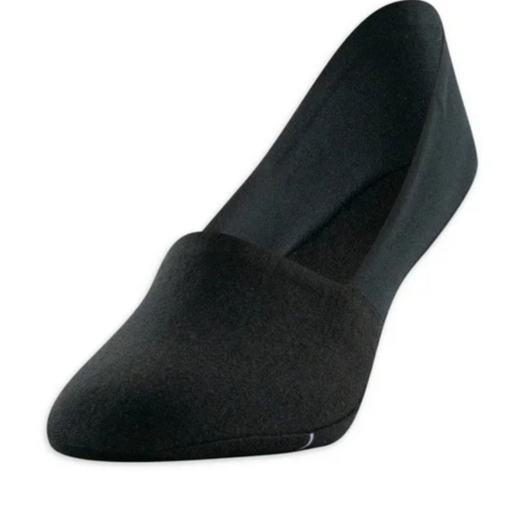 New Peds Black No Show Socks Womens 8-12 Mid Cut - Picture 9 of 12